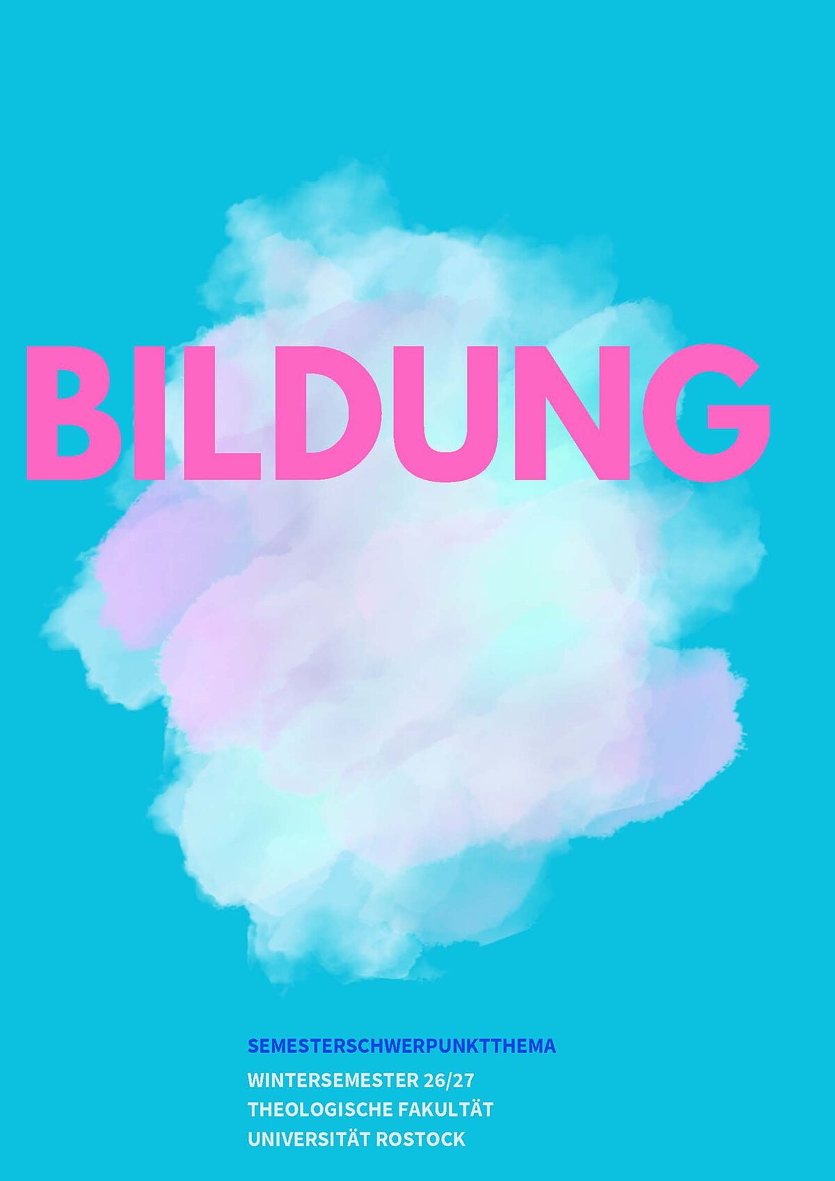 Das Semsterthema WS 26/27 "Bildung"